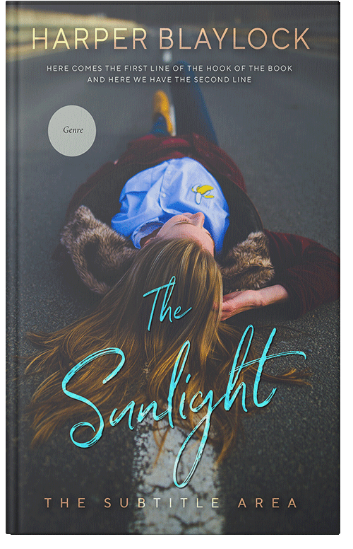 Front view of Premade Teen & Young Adult Book Cover - Ship Gray