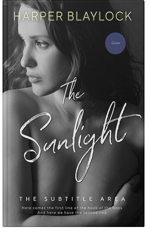 Premade Book Cover Shark