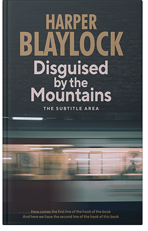 Premade Book Cover Outer Space