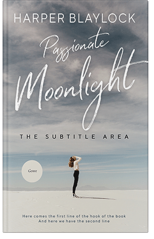 Premade Book Cover Gray Nickel
