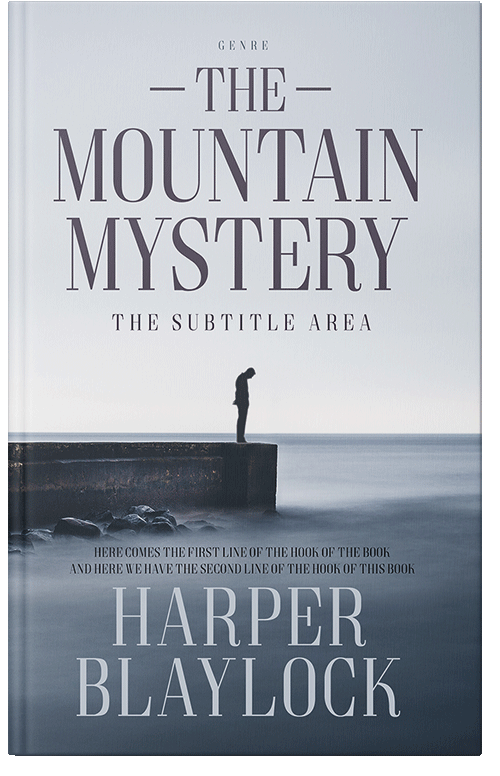 Front view of Premade Mystery & Thriller & Suspense Book Cover - River Bed