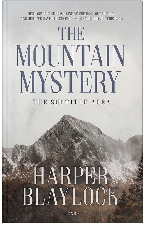 Front view of Premade Mystery & Thriller & Suspense Book Cover - Kabul