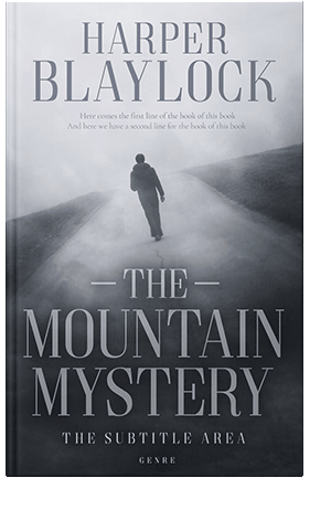 Pre Made Book Cover Ghost