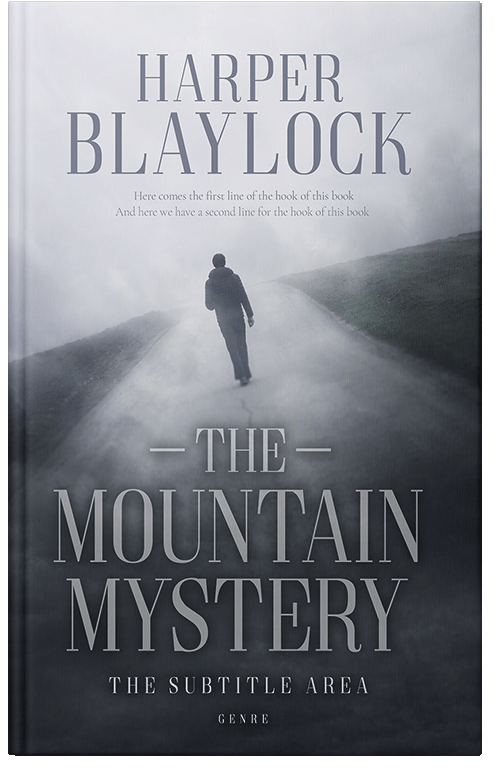 Front view of Premade Mystery & Thriller & Suspense Book Cover - Ghost