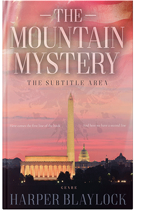 Pre Made Book Cover Petite Orchid