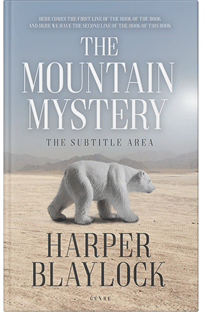 Premade Book Cover Cloud