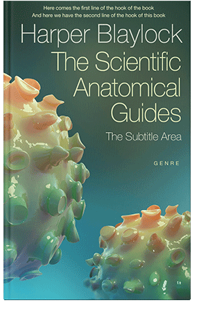 Pre Made Book Cover Mineral Green