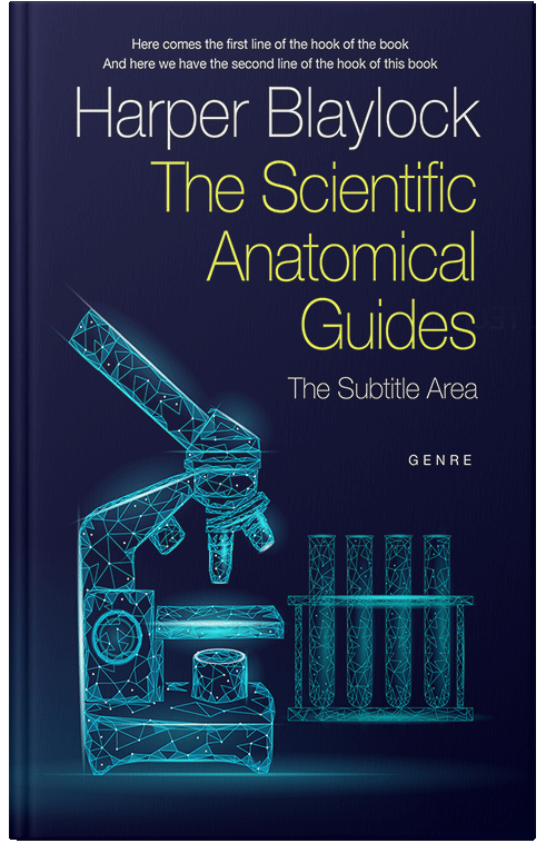 Front view of Premade Science & Nature Book Cover - Deep Cove