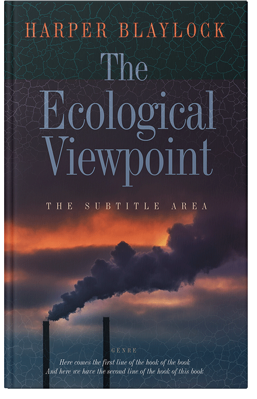 Front view of Premade Science & Nature Book Cover - Baltic Sea