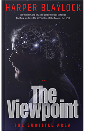 Pre Made Book Cover Ebony