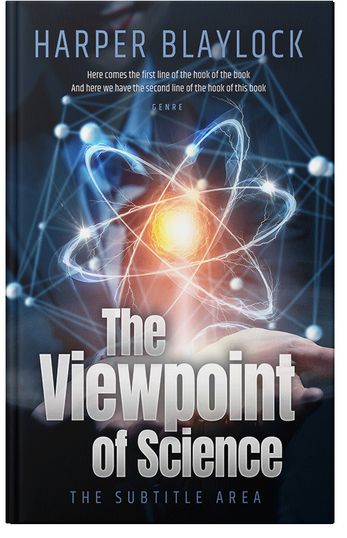 Front view of Premade Science & Nature Book Cover - Wafer