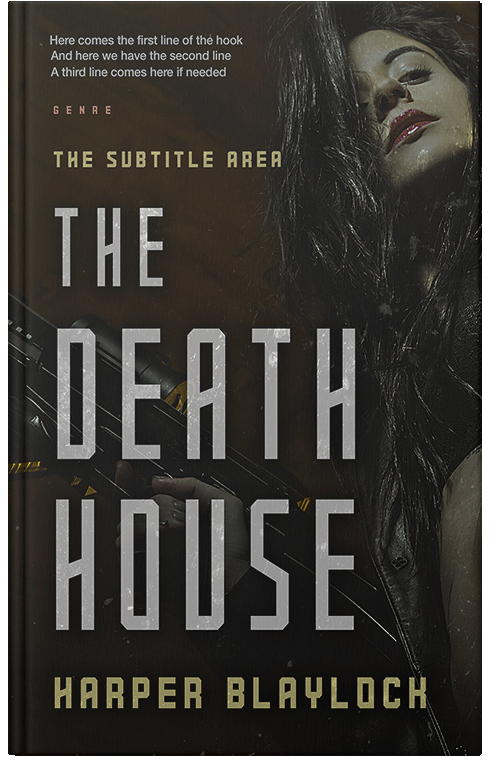 Front view of Premade Mystery & Thriller & Suspense Book Cover - Oil