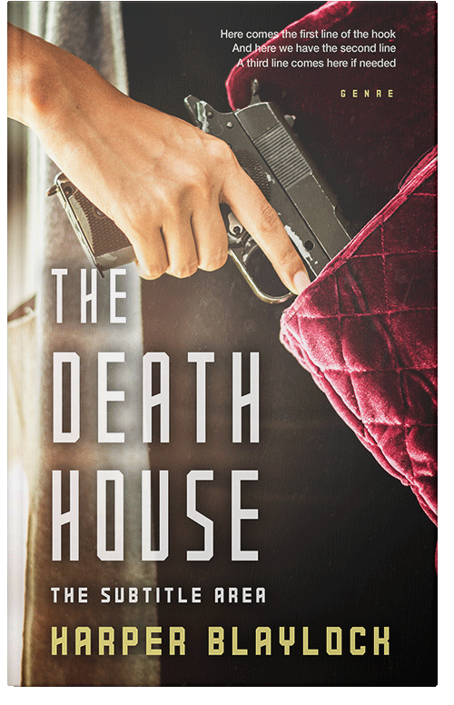 Front view of Premade Mystery & Thriller & Suspense Book Cover - Cashmere