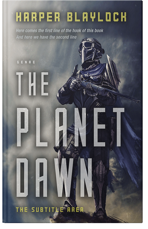 Front view of Premade Science Fiction Book Cover - Tuna