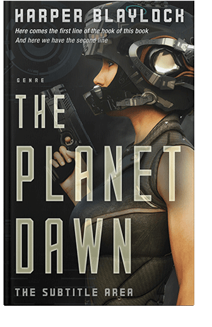 Pre Made Book Cover Rodeo Dust