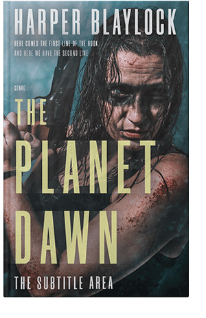 Pre Made Book Cover Outer Space