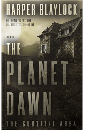 Pre Made Book Cover Chino