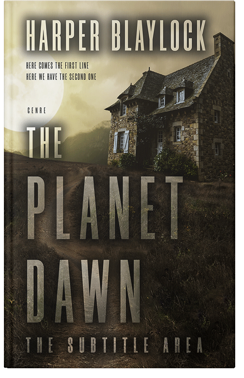 Front view of Premade Mystery & Thriller & Suspense Book Cover - Chino