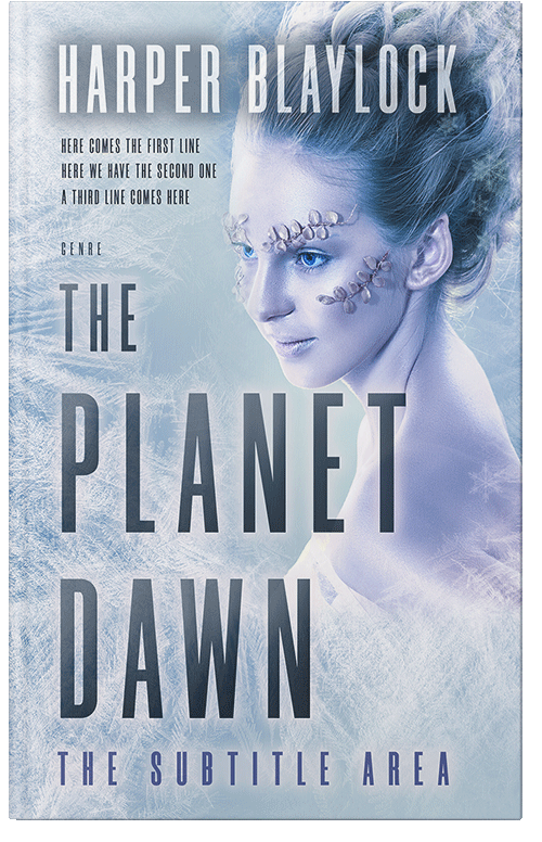 Front view of Premade Fantasy Book Cover - Botticelli