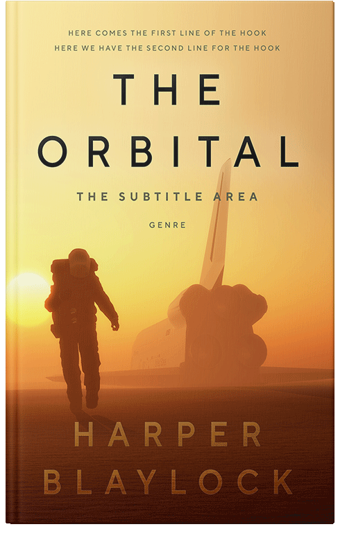 Front view of Premade Science Fiction Book Cover - Sweet Corn