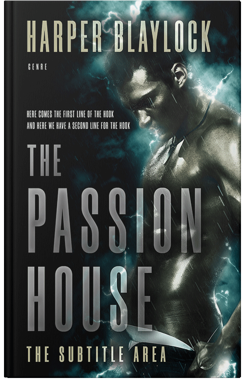 Front view of Premade Erotica Book Cover - Green Spring