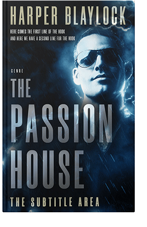 Pre Made Book Cover Submarine