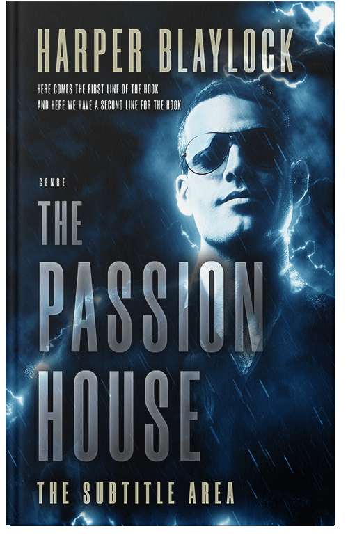 Front view of Premade Business Book Cover - Submarine