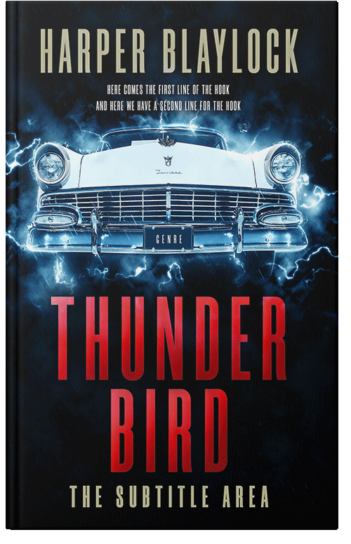 Front view of Premade Mystery & Thriller & Suspense Book Cover - Firefly