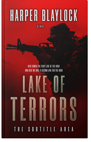 Premade Book Cover Persian Red