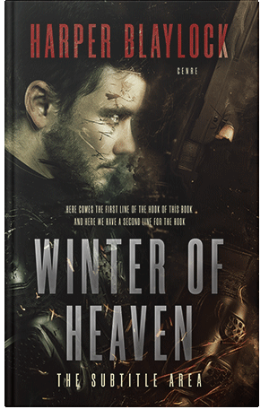 Premade Book Cover Oil