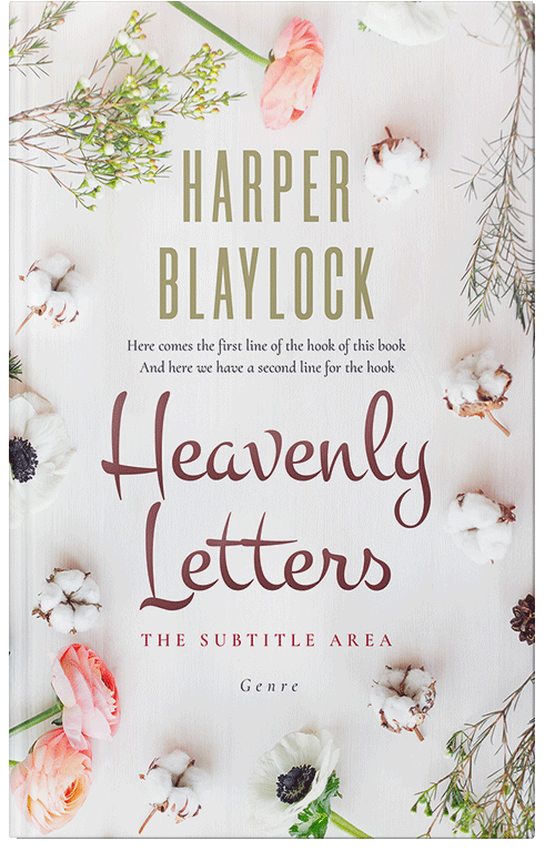 Front view of Premade Romance Book Cover - Ebb