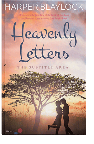 Pre Made Book Cover Tan