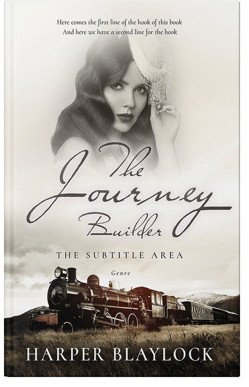 Front view of Premade Romance Book Cover - Birch