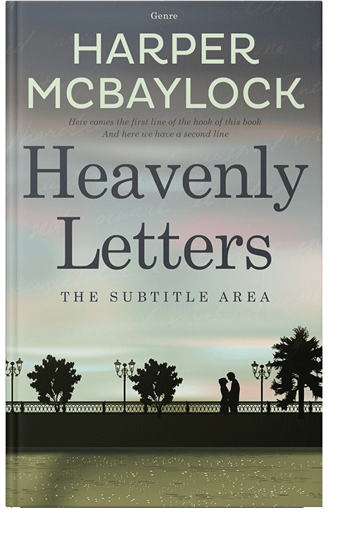 Front view of Green Spring #6939 - Premade Romance Book Cover