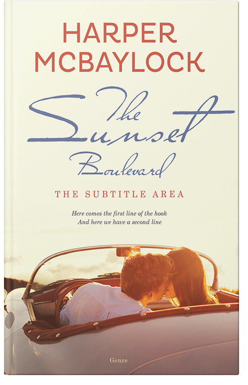 Front view of Premade Travel Book Cover - Rum Swizzle