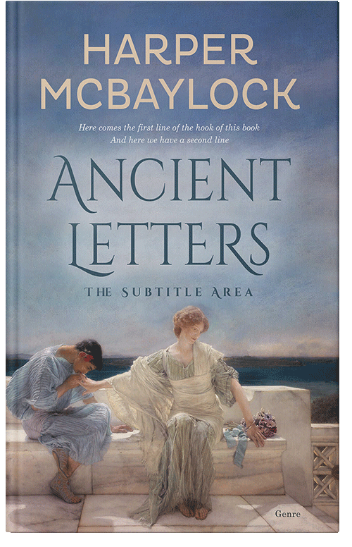 Front view of Premade Historical Book Cover - Manatee