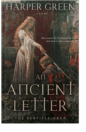 Pre Made Book Cover Zeus