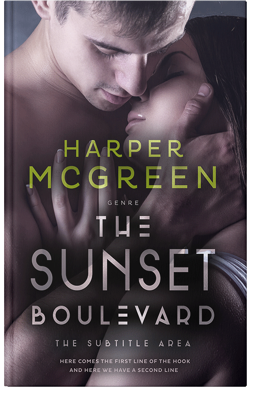 Front view of Premade Erotica Book Cover - Thunder