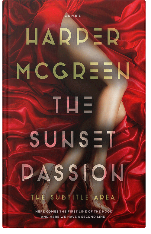 Front view of Premade Erotica Book Cover - Van Cleef