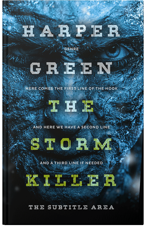 Front view of Premade Mystery & Thriller & Suspense Book Cover - Firefly