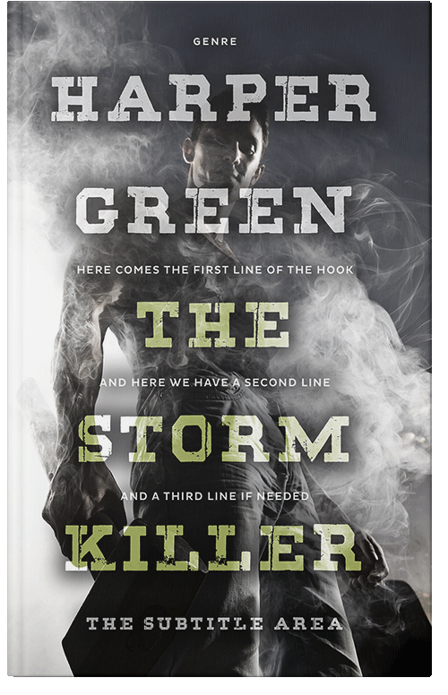 Front view of Premade Mystery & Thriller & Suspense Book Cover - Celeste