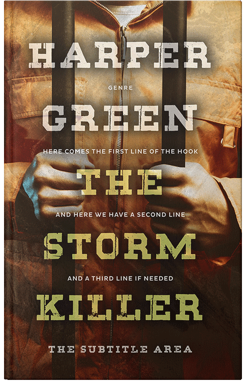 Front view of Premade Mystery & Thriller & Suspense Book Cover - Paco