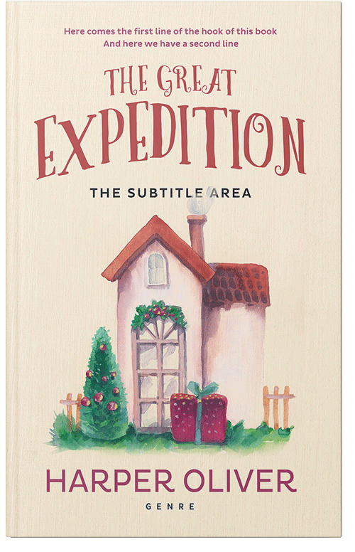 Front view of Premade Fantasy Book Cover - Albescent White