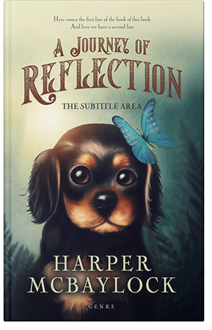 Premade Book Cover Beryl Green