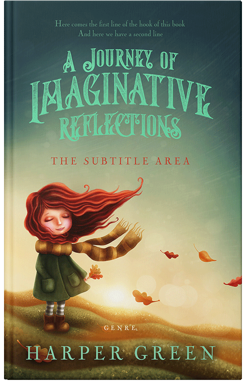 Front view of Premade Fantasy Book Cover - Yuma