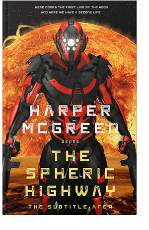 Pre Made Book Cover Eclipse