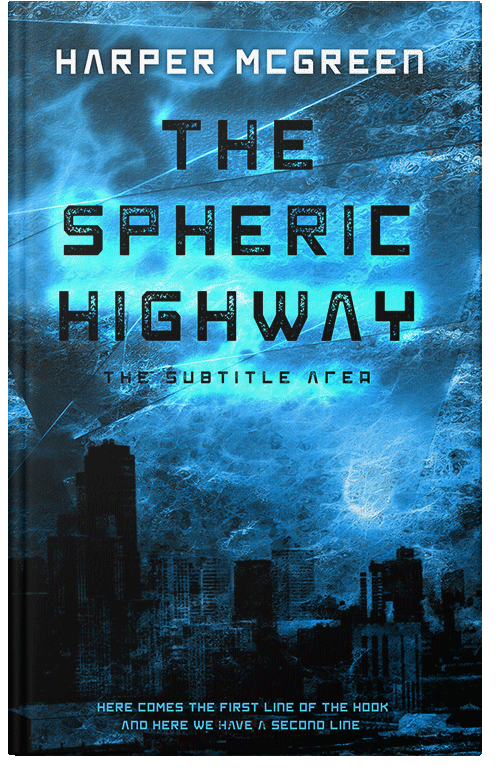 Front view of Premade Mystery & Thriller & Suspense Book Cover - Black Pearl