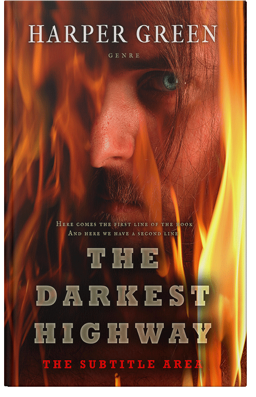 Front view of Premade Mystery & Thriller & Suspense Book Cover - Rebel