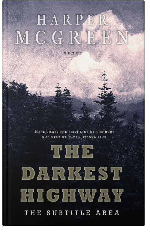 Front view of Premade Mystery & Thriller & Suspense Book Cover - Wafer