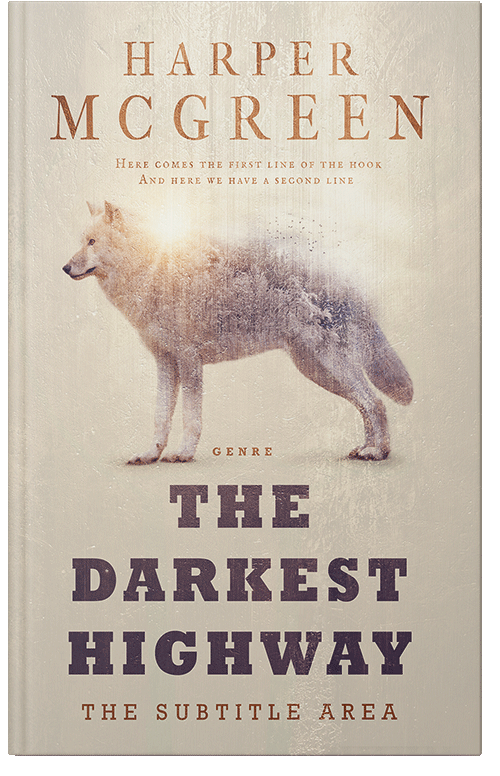 Front view of Premade Mystery & Thriller & Suspense Book Cover - Wafer